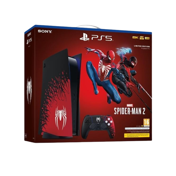 PlayStation 5 Console, Marvel€™s Spider Man 2 Limited Edition Bundle