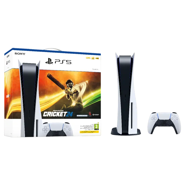 Sony PS5 Console – Cricket 24 Bundle