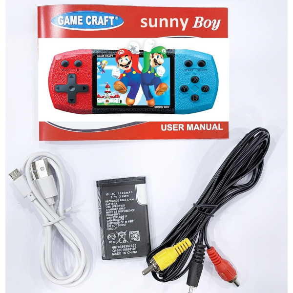 Game Craft Sunny Boy Hand Game Console - Multicolor