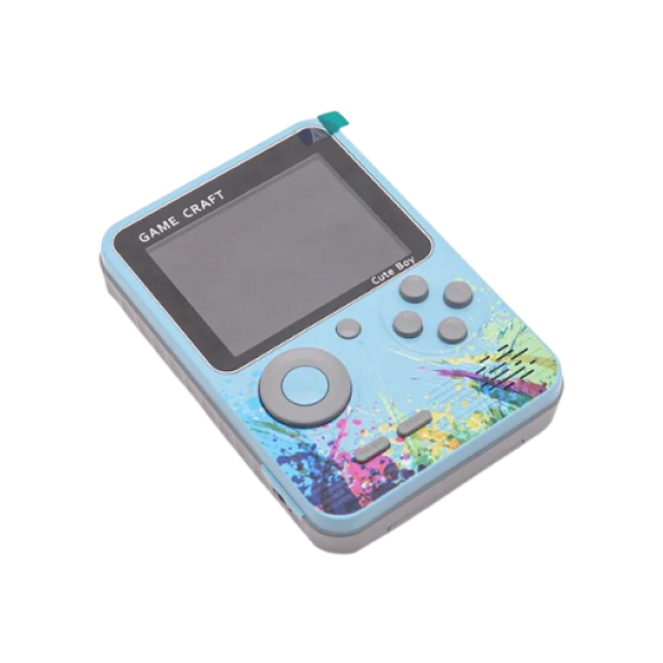 Game Craft Cute Boy Hand Held Game - Blue