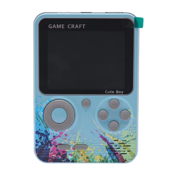 Game Craft Cute Boy Hand Held Game - Blue