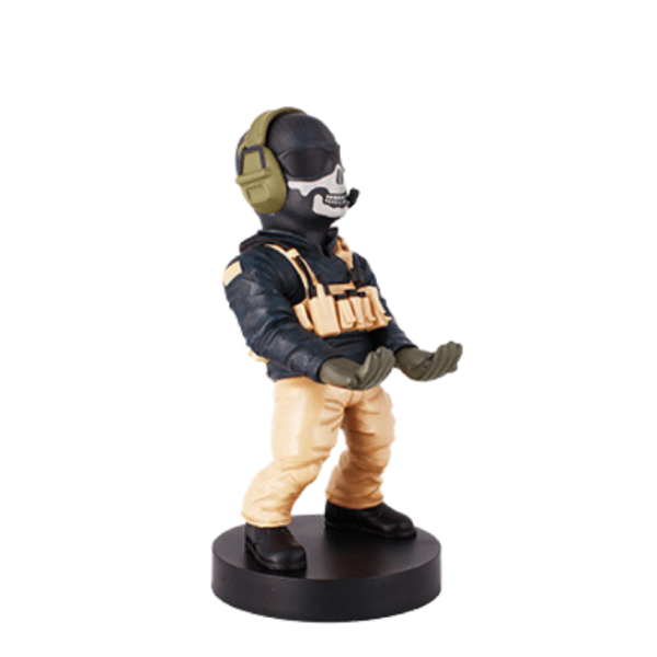 Call of Duty: Lt. Simon Ghost Riley Cable Guys Original Controller and Phone Holder for Controller Holder