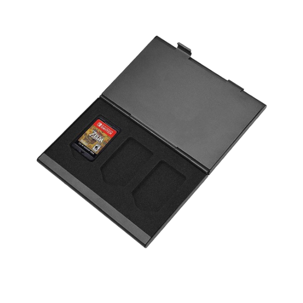 Nintendo Switch Premium Game Card Case - Pink - Green