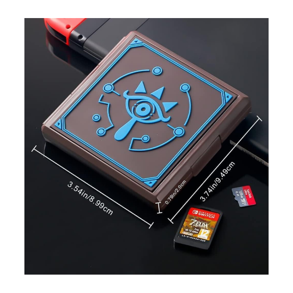 Nintendo Switch Premium Game Card Case - Black Slate Eye