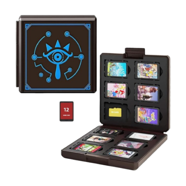 Nintendo Switch Premium Game Card Case - Black Slate Eye