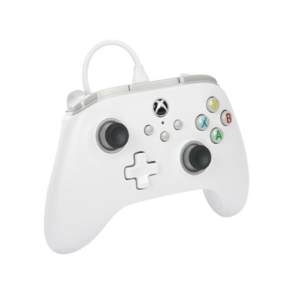 PowerA Wired Gaming Controller for Xbox Series X/S, Xbox One, PC, Windows 10/11, White (Officially Licensed)