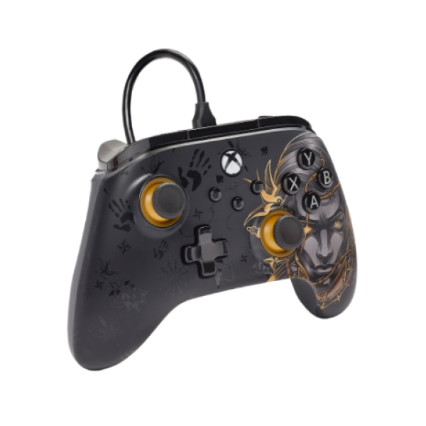PowerA Advantage Wired Gaming Controller for Xbox Series X/S, Xbox One, PC, Windows 10/11, Fortnite Midas, USB-C (Officially Licensed, Bonus Virtual Item Included)