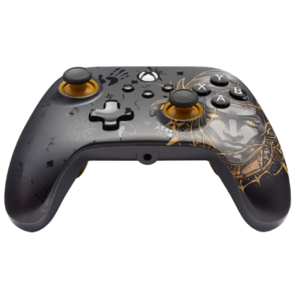 PowerA Advantage Wired Gaming Controller for Xbox Series X/S, Xbox One, PC, Windows 10/11, Fortnite Midas, USB-C (Officially Licensed, Bonus Virtual Item Included)