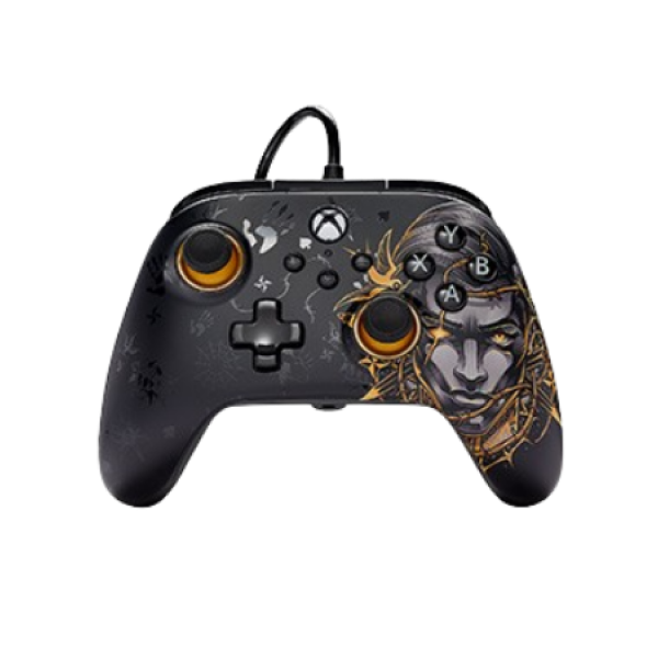 PowerA Advantage Wired Gaming Controller for Xbox Series X/S, Xbox One, PC, Windows 10/11, Fortnite Midas, USB-C (Officially Licensed, Bonus Virtual Item Included)