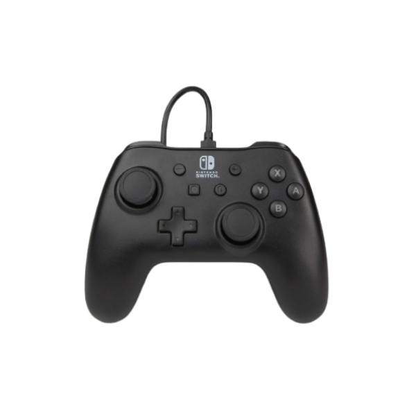 PowerA Wired Gaming Controller for Nintendo Switch, Black (Officially Licensed)