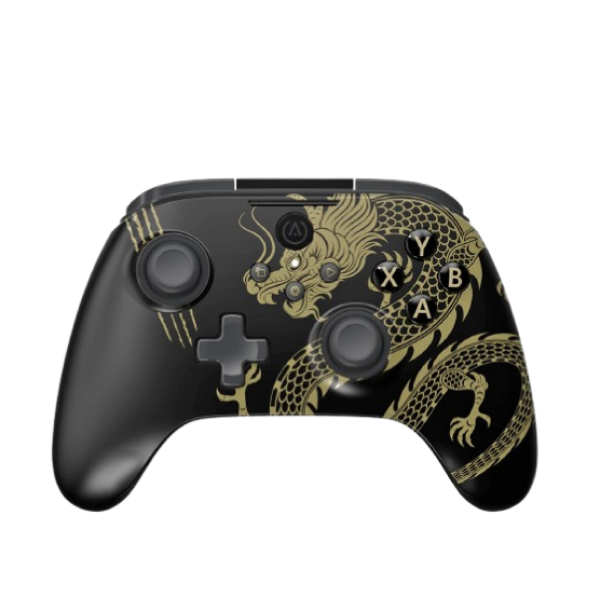 PowerA Battle Dragon™ Advanced Wireless Controller for PC & Cloud Gaming: Magnetic Hall Effect Joysticks/Triggers, Adjustable Height Joysticks & Vibrations, 30h Playtime