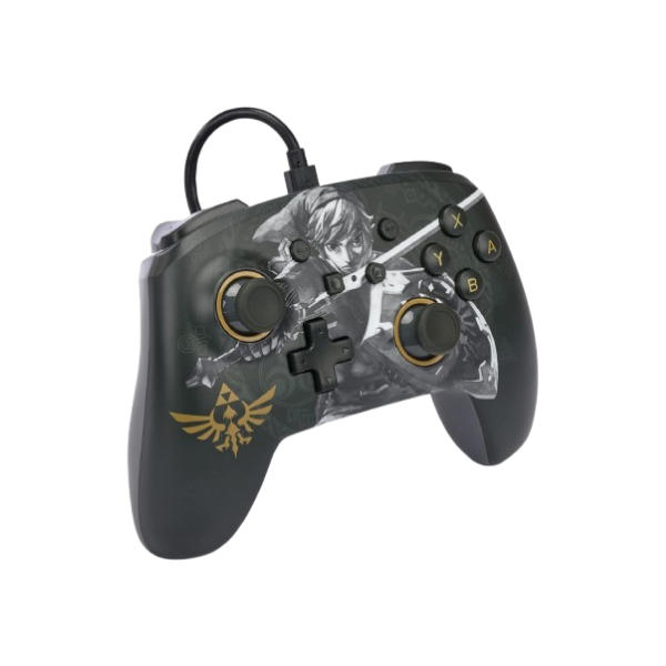 PowerA Enhanced Wired Gaming Controller for Nintendo Switch, Battle-Ready Link (Officially Licensed)