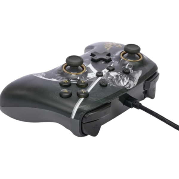 PowerA Enhanced Wired Gaming Controller for Nintendo Switch, Battle-Ready Link (Officially Licensed)