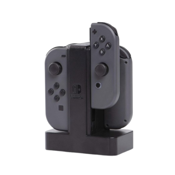 PowerA Joy-Con Charging Dock for Nintendo Switch, Black (Officially Licensed), USB