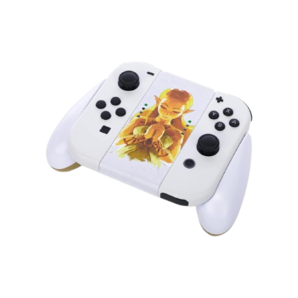 PowerA Joy-Con Controllers Comfort Grip for Nintendo Switch, The Legend of Zelda, Princess Zelda (Officially Licensed)