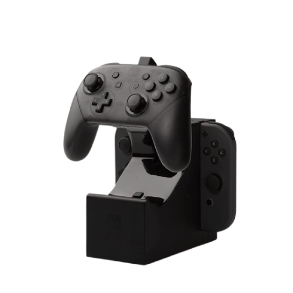 PowerA Joy-Con & Pro Gaming Controller Charging Dock for Nintendo Switch, Black (Officially Licensed)