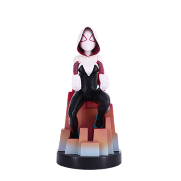 Marvel: Spider-Gwen Cable Guys Original Controller and Phone Holder for Controller Holder