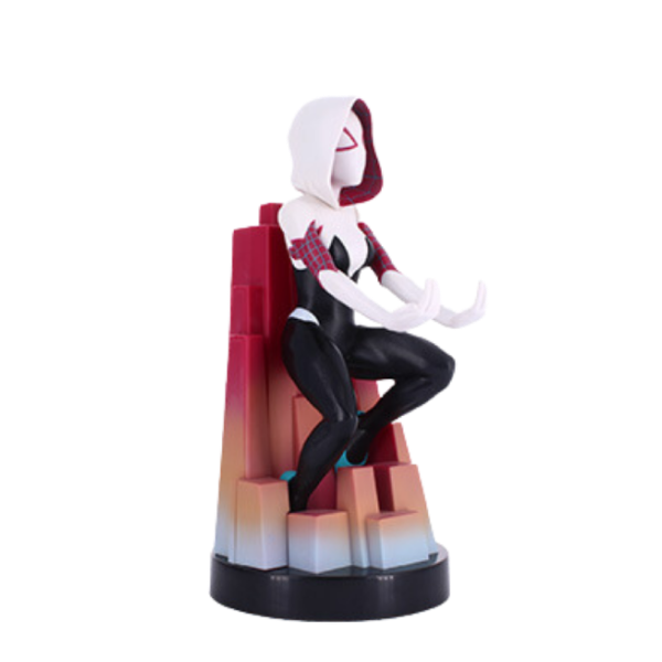 Marvel: Spider-Gwen Cable Guys Original Controller and Phone Holder for Controller Holder