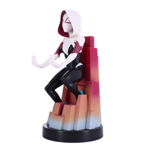 Marvel: Spider-Gwen Cable Guys Original Controller and Phone Holder for Controller Holder