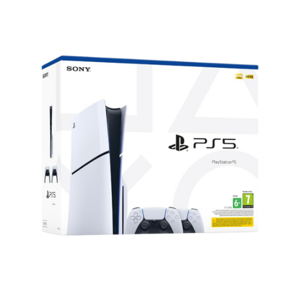 PS5® Console - Two DualSense Wireless Controllers Bundle for PS5