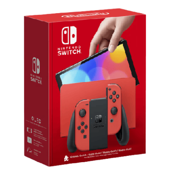 Nintendo Switch - OLED Model - Mario Red Edition Console