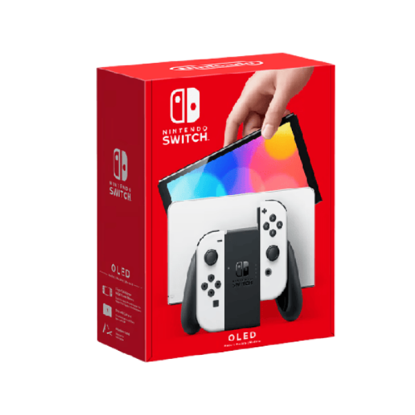 Nintendo Switch - OLED Model White set Console