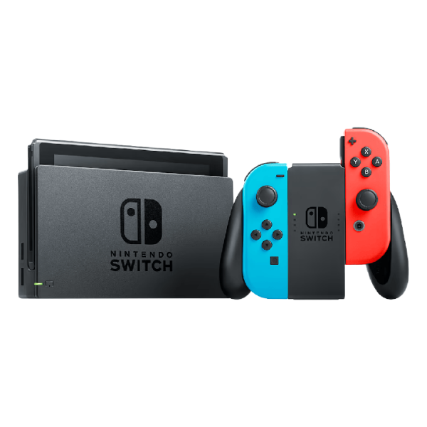Nintendo Switch Console V2 (Neon Red / Neon blue)
