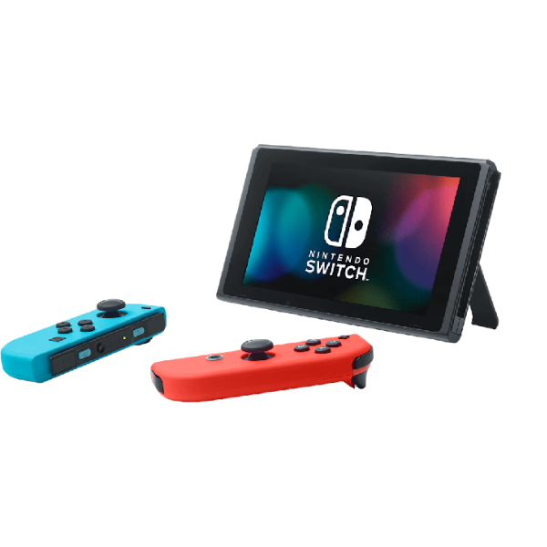 Nintendo Switch Console V2 (Neon Red / Neon blue)