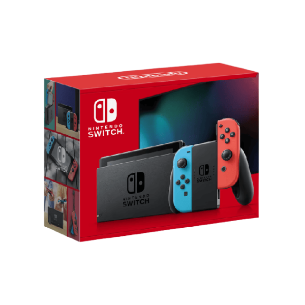 Nintendo Switch Console V2 (Neon Red / Neon blue)