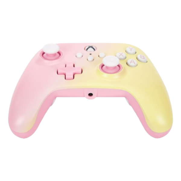 PowerA Advantage Wired Gaming Controller for Xbox Series X/S, Xbox One, PC, Windows 10/11, Pink Lemonade, Pink/Yellow (Officially Licensed)
