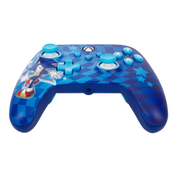 PowerA Advantage Wired Gaming Controller for Xbox Series X/S, Xbox One, PC, Windows 10/11, Sonic Style, Blue (Officially Licensed)