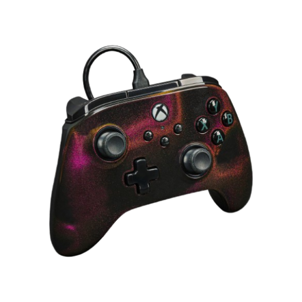 PowerA Advantage Wired Gaming Controller for Xbox Series X/S, Xbox One, PC, Windows 10/11, Sparkle, Purple (Officially Licensed)