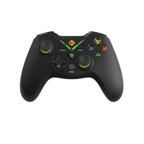 Cosmic Byte C3070W Nebula 2.4G Wireless Gamepad for PC, Upgraded with USB C Port and Works in Wired and Wireless Mode- black