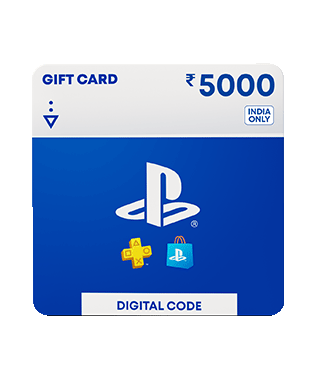 Rs.5000 PlayStation Store (Gift Card / Wallet Top-up) (Instant Delivery on E-mail)  for PSN