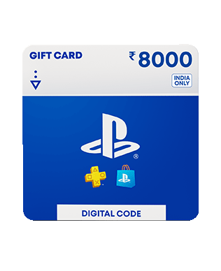 Rs.8000 PlayStation Store (Gift Card / Wallet Top-up) (Instant Delivery on E-mail)  for PSN